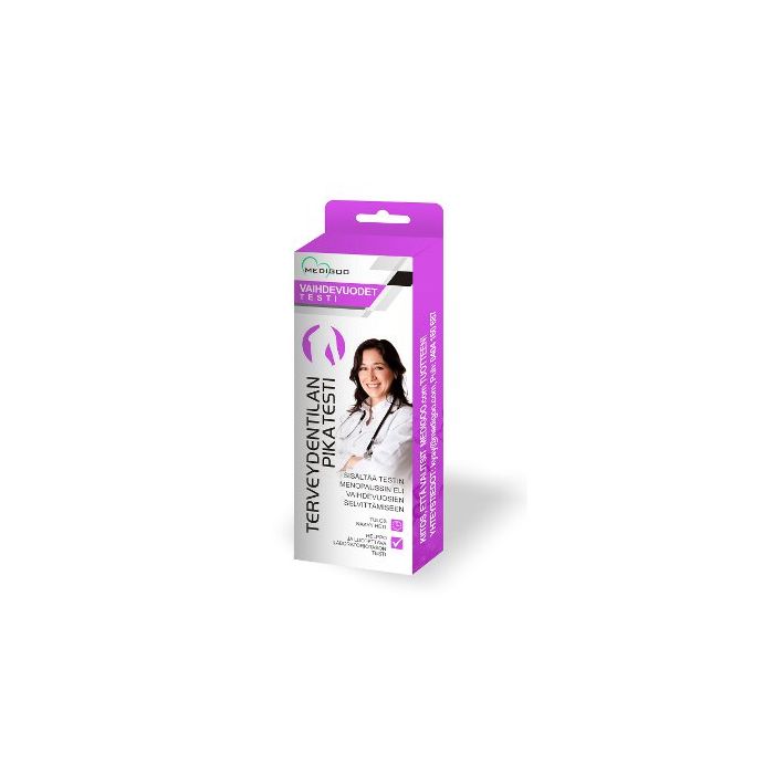MediGoo Vaihdevuodet testi naisille 2 kpl