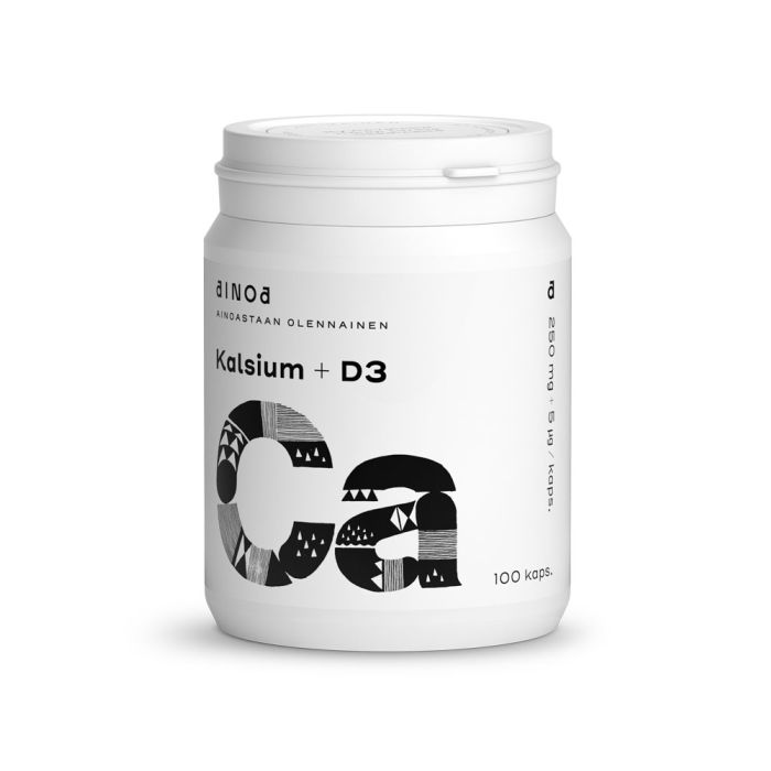 Ainoa Kalsium + D3 100 kaps