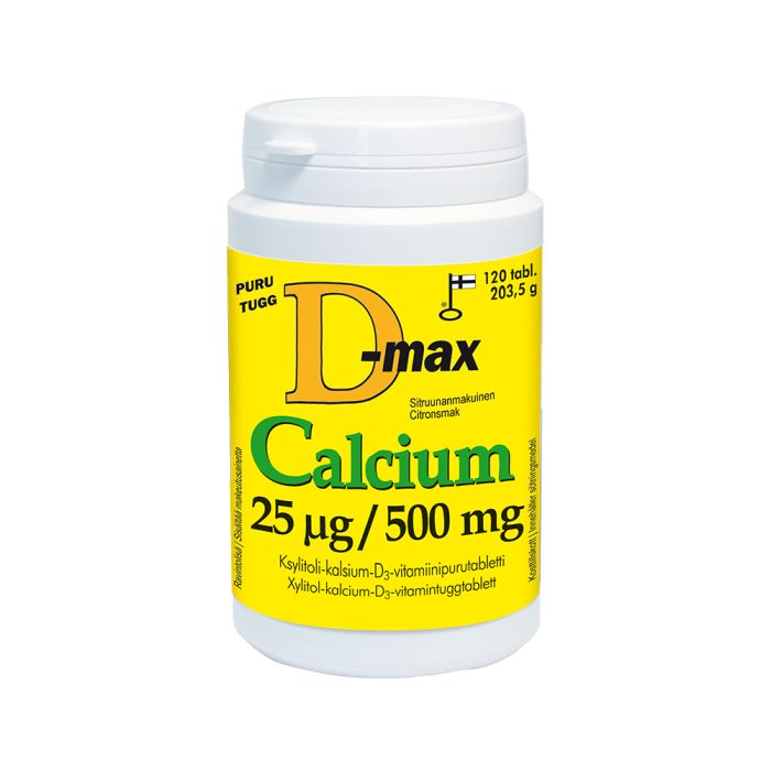D-max 25 mikrog Calcium 120 tabl kuva 2
