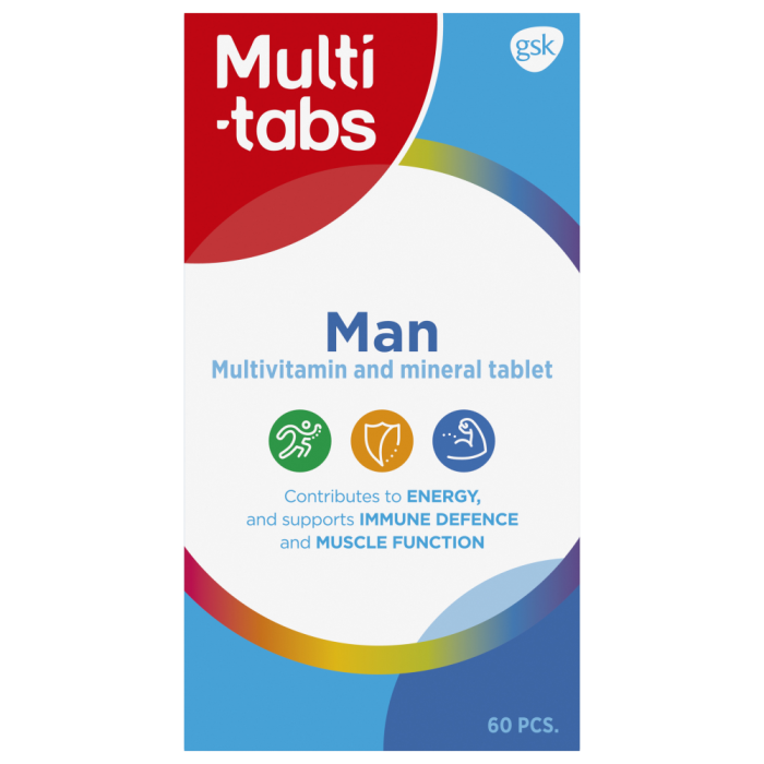 Multi-tabs Man Monivitamiini 60 tabl kuva 10