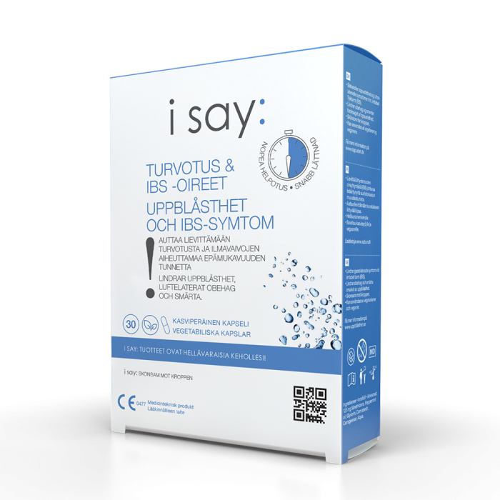 i say: Turvotus & IBS-oireet 30 kaps kuva 3
