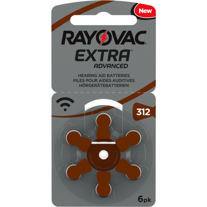 Rayovac Kuulokojeen paristo 312 8 kpl/levy