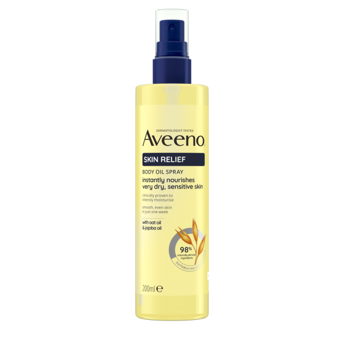 Aveeno Skin Relief Body Oil Spray 200 ml kuva 10