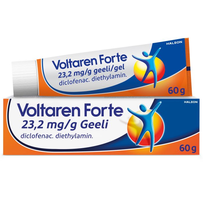 VOLTAREN FORTE geeli 23,2 mg/g 60 g kuva 1