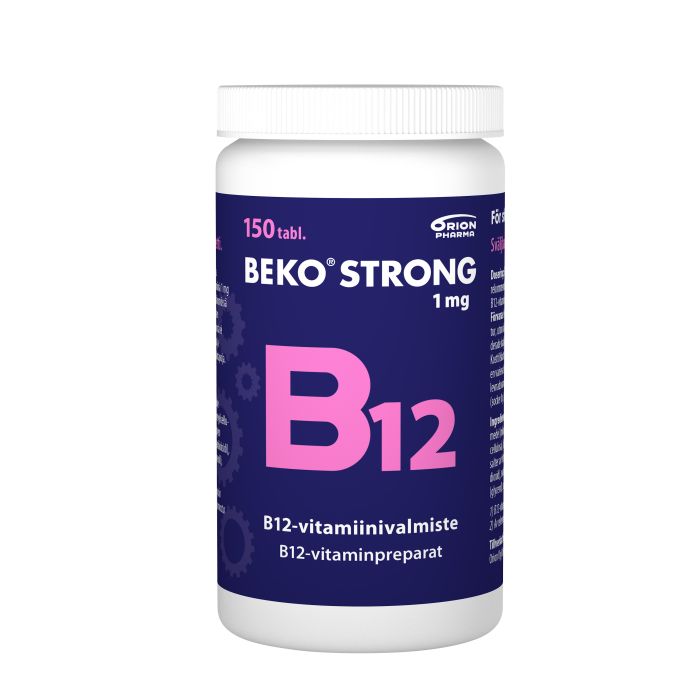 Beko Strong B12 1 mg 150 tabl kuva 3