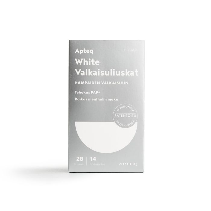 Apteq White valkaisuliuskat 28 kpl