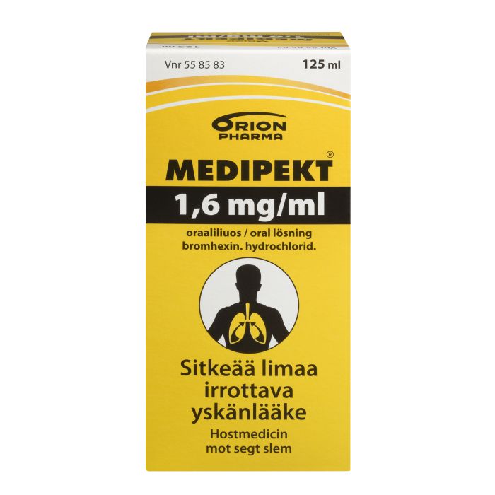 MEDIPEKT oraaliliuos 1,6 mg/ml 125 ml kuva 4