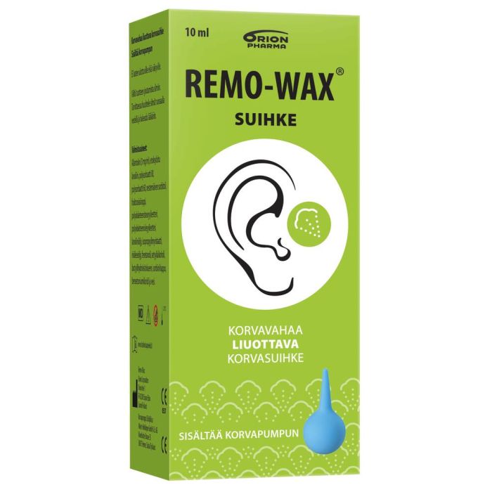 REMO-WAX KORVASUIHKE + PUMPPU 10 ML kuva 4