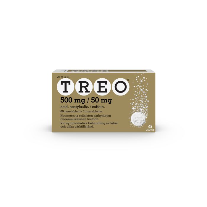 TREO poretabletti 500/50 mg 60 kpl kuva 2