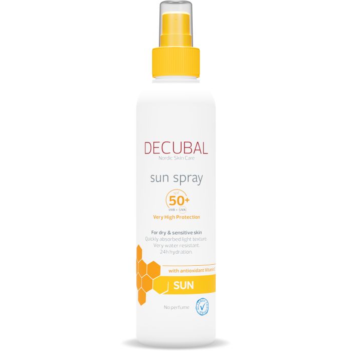 Decubal Body Sunspray SPF50+ pullo 180 ml kuva 2