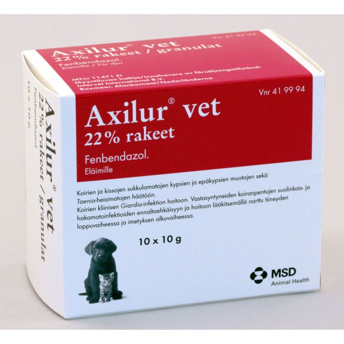AXILUR VET rakeet 22 % 10 x 10 g kuva 3