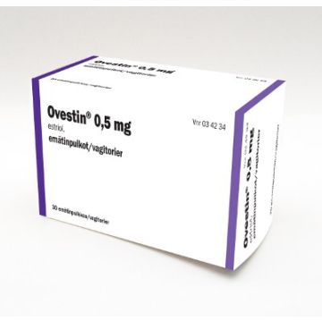 OVESTIN emätinpuikko 0,5 mg 30 fol