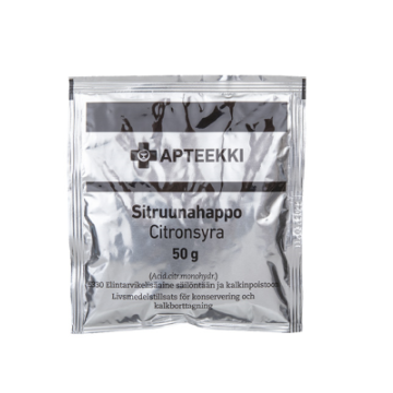 APTEEKKI Sitruunahappo 50 g