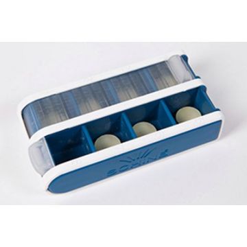 Schine Pill Box S lääkeannostelija sininen 1 kpl