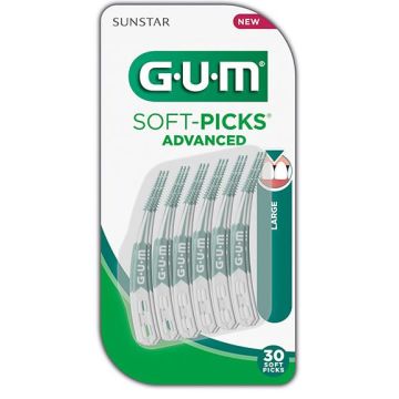 GUM SOFT-PICKS ADVANCED LARGE 30 kpl