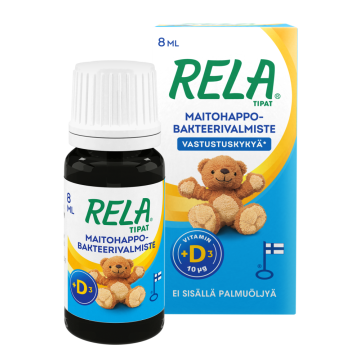 Rela tipat + D3 8 ml