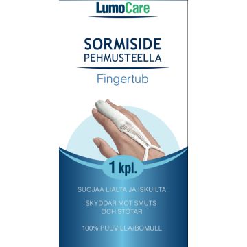 Lumocare Sormiside pehmusteella koko M (8cm) 1 kpl