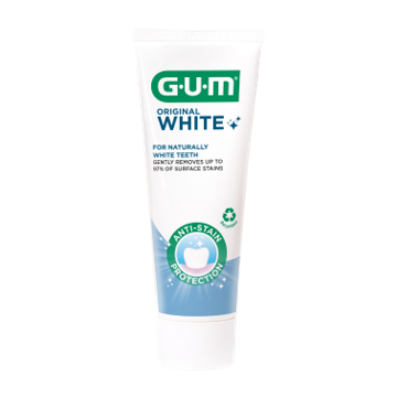 Gum Original White valkaiseva fluorihammastahna 75 ml