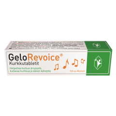 GeloRevoice Kurkkutabl Sitrus-Mentoli 20 kpl