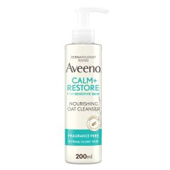 Aveeno Calm+Restore nourishing oat cleanser 200 ml