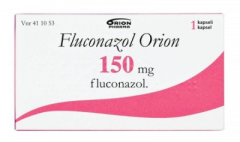 FLUCONAZOL ORION kapseli, kova 150 mg 1 fol