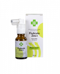 APTEEKKI FluAcute Zinc+ sitruuna-inkivääri 20 ml