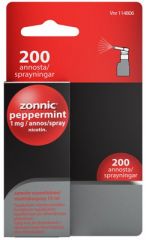 ZONNIC PEPPERMINT 1 mg/suihke sumute suuonteloon, liuos (15 ml)200 annosta