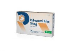 RABEPRAZOL KRKA 10 mg enterotabl 14 fol